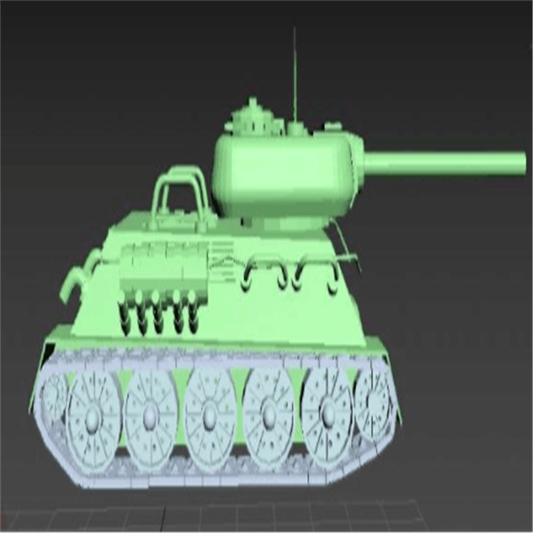 文殊镇充气军用坦克模型